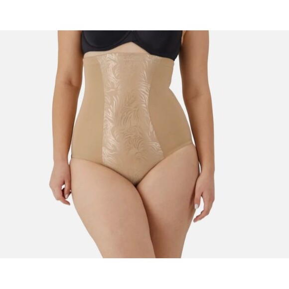Maidenform Flexees High Waist Brief-Small-Ultra Firm-Cooling-Shaping-Neutral-NEW - Picture 1 of 8